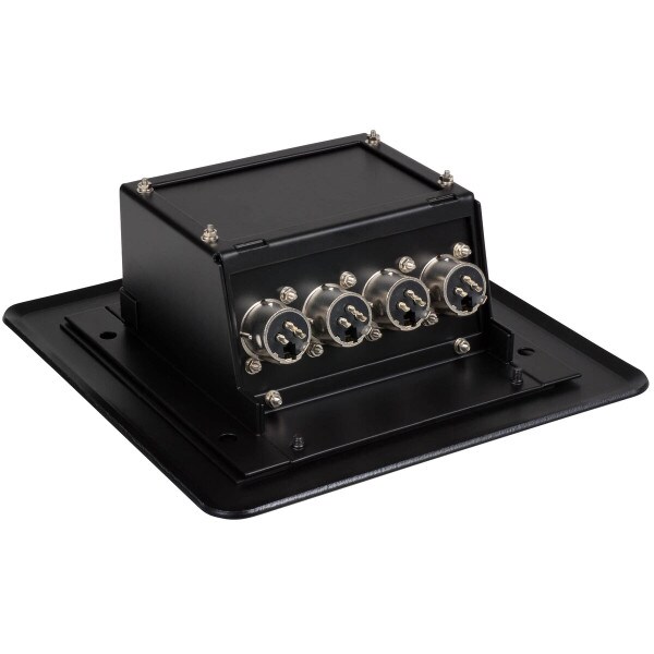 Main product image for Flip Up Stage Box with Four XLR Female Jacks 240-302